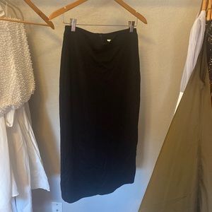Shabby Chic Black Work Skirt